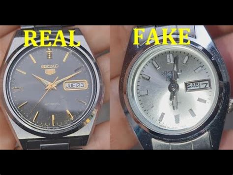 fake seiko watch|authentic seiko watch.